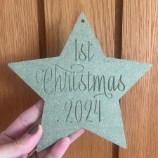 1st Christmas 2024 Star (6mm) 