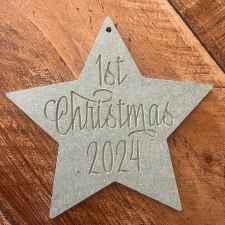 1st Christmas 2024 Star (6mm) 