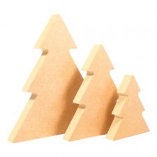 Freestanding Flat Bottom Christmas Tree (18mm)