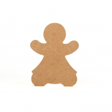 Freestanding Gingerbread Woman (18mm)