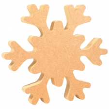 Freestanding Snowflake (18mm)