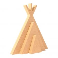 Interlocking Wigwam Shape (18mm)