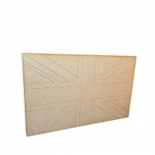 Jubilee Union Jack Plaque (18mm + 3mm)