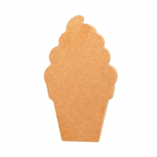 Plain Ice Cream Shape (18mm)