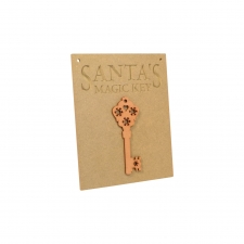 Santa's Magic Key Plaque (6mm + 3mm)