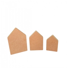 Set of 3 Houses (18mm)