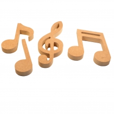 Set of 4 Music Notes (18mm)