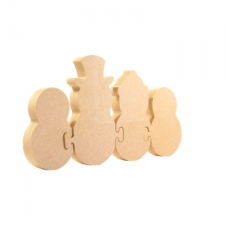 Snowmen Jigsaw Family