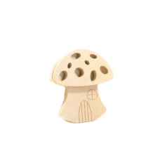 Toadstool house shape, 2 pieces (6mm)