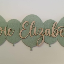 Wall Display Names - Balloons (6mm & 3mm)