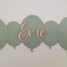 Wall Display Names - Balloons (6mm & 3mm)