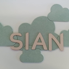 Wall Display Names - Clouds (6mm & 3mm)