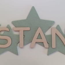 Wall Display Names - Stars (6mm & 3mm)