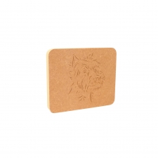 Westie Dog Plaque (18mm)