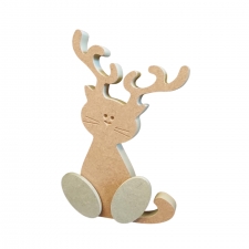 Wonky Cat/Dog with Antlers (18mm)