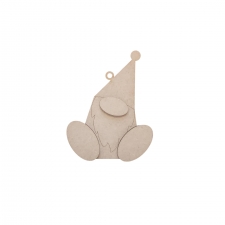 Wonky Gonk Tree Decoration (3mm)