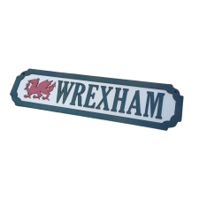 Wrexham Road Sign (3mm)