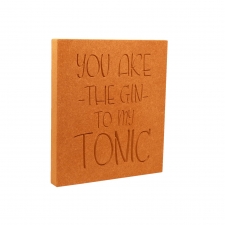 You are the gin to my tonic (18mm)